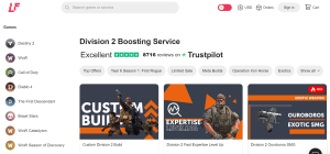 the division 2 boosting service